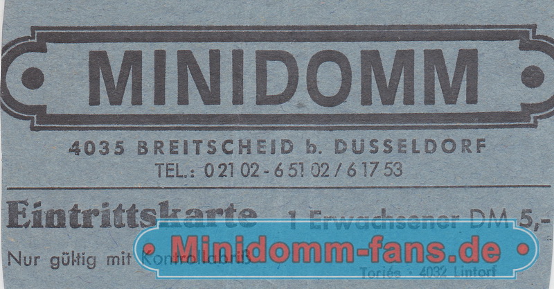 Eintrittskarte Erwachsener